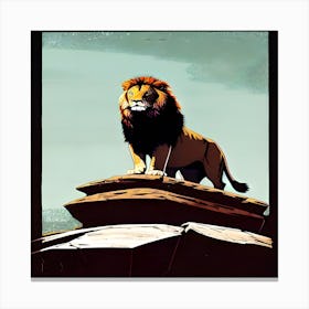 King of the Jungle Canvas Print