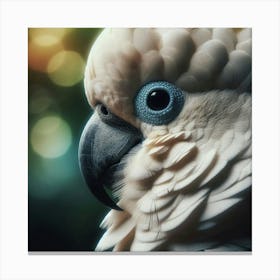 Portrait Of A Cockatoo 1 Canvas Print