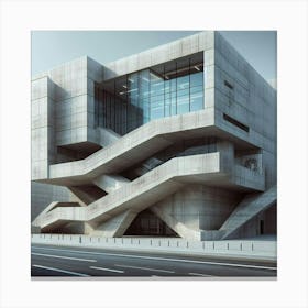 Modern Architecture 8 Canvas Print