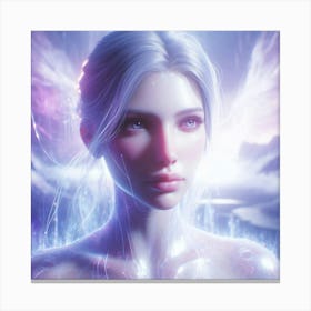 Angel Of Light 2 Canvas Print