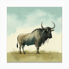 Wildebeest 2 Stampe su tela