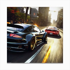 Need For Speed 46 Canvas Print