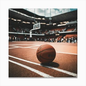 Basketball Court 31 Canvas Print