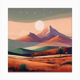 Landscape Painting 105 Canvas Print