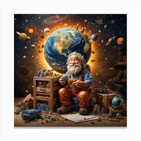 Gnome Canvas Print