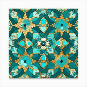 Islamic Arabic Pattern Canvas Print
