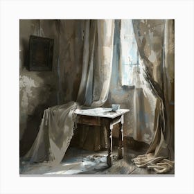 Room With A Window Canvas Print