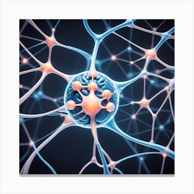 Neuron 27 Canvas Print