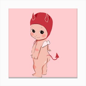 Cute Baby Devil 1 Canvas Print