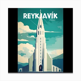 Reykjavik Canvas Print