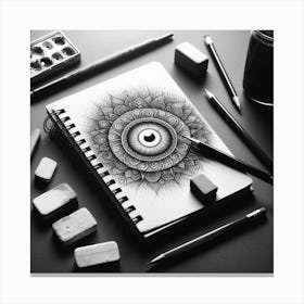 Zen Mandala Canvas Print