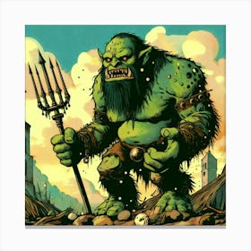 Ogre S Lair 12 Canvas Print