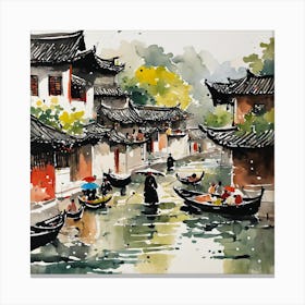 Chinese Painting (87) Canvas Print