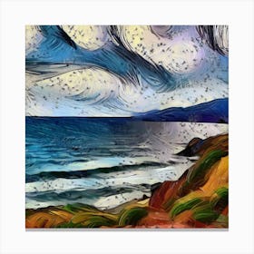 Scottish Highlands Seaside Series 2 Canvas Print