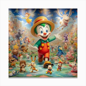 Disney'S Walt Disney World Canvas Print