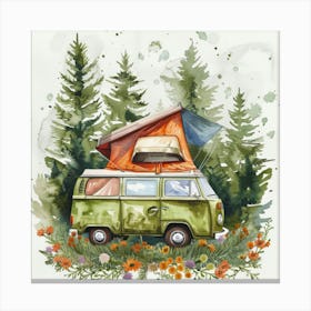 Camper Van 8 Canvas Print