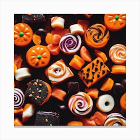 Halloween Candy 6 Canvas Print