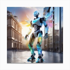 Futuristic Robot 20 Canvas Print