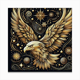 Golden Eagle Canvas Print Canvas Print
