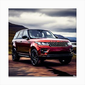 Range Rover Car Automobile Vehicle Automotive British Brand Logo Iconic Quality Reliable Canvas Print