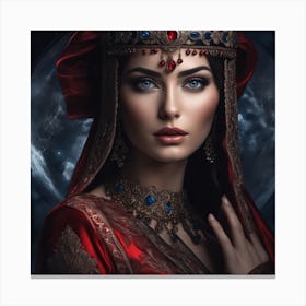 Egyptian Beauty Canvas Print