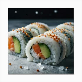 Sushi Roll Canvas Print