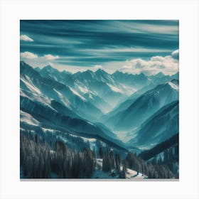 Mountain Landscape 8 Canvas Print