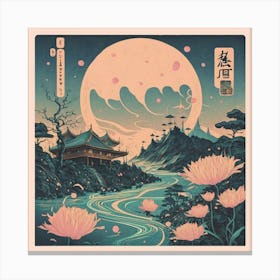 Asian Landscape 1 Canvas Print