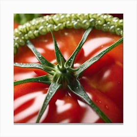 Tomatoes On The Vine 1 Canvas Print