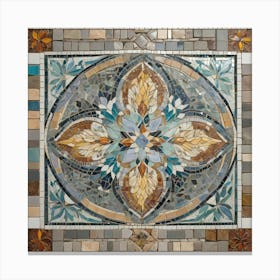 Mosaic Tile Canvas Print