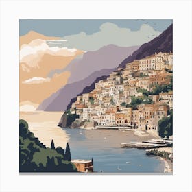 Suisse Illustration Art Print Canvas Print