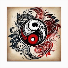 Yin Yang 7 Canvas Print