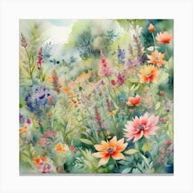 Wildflowers Canvas Print