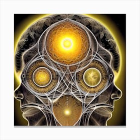 Double Minded Canvas Print