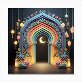 Islamic Ramadan 6 Canvas Print