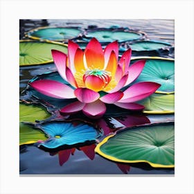 Lotus Flower 20 Canvas Print