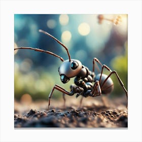 Ant micro Canvas Print