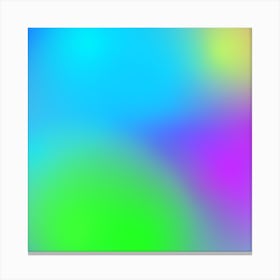 Abstract Blurry Background Canvas Print