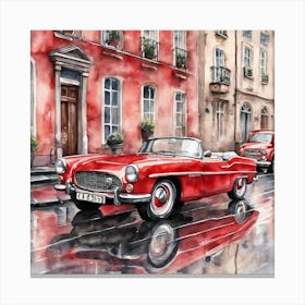 Car Art 99 Canvas Print