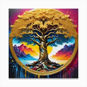 Tree Of Life 315 Canvas Print