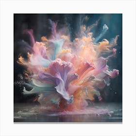 Color Explosion Canvas Print