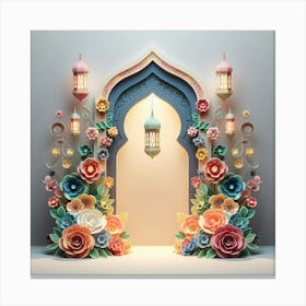 Islamic Door Canvas Print