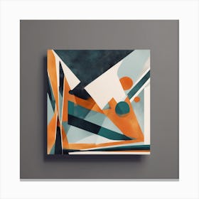 Abstract Geometric Art Prints and Posters Canvas Print