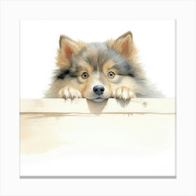 Sassy Dog Canvas Print