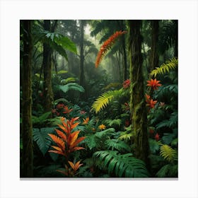 Tropical Forest 7 Canvas Print