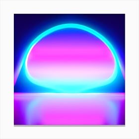 Neon Light Canvas Print