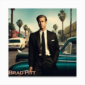 Brad Pitt 1 Canvas Print