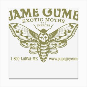 Jame Gumb Exotic Moths And Insects Canvas Print