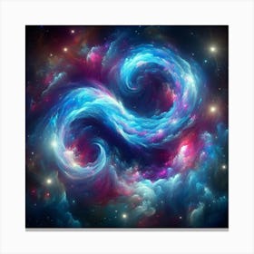 Aquarius Nebula #1 Canvas Print