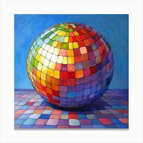 Disco Ball Art 30 Canvas Print